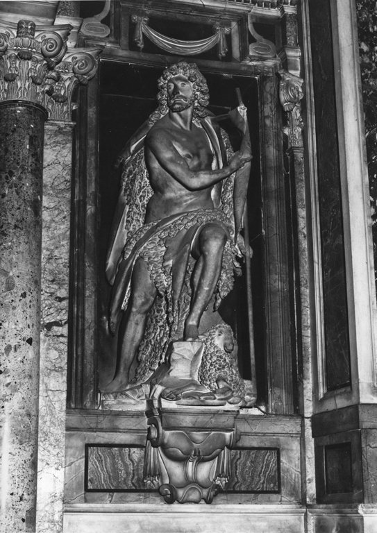San Giovanni Battista (statua) di Bernini Pietro (sec. XVII)